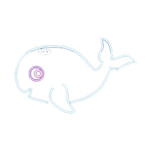 Neon Whale